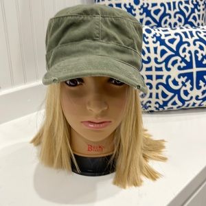 Army Green Distressed Hat